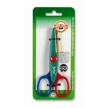 Ножницы декоративные для творчества ZIPPER  KOH-I-NOOR арт.9978001011BL