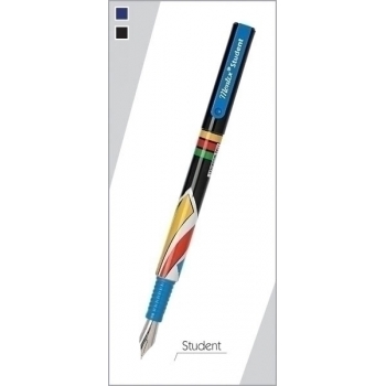 Ручка Montex перьевая Student с баллончиком, синяя  арт.Student