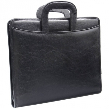 Папка д/документов Carina имп. кожзам, на молнии, 15 карманов, выдвижная ручка арт.ПаКЗ_571