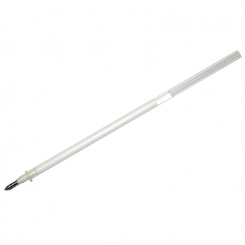 Стержень гелевый Crown 138мм/0,8 пастель белая (инд. пакет) арт.HJR-200P