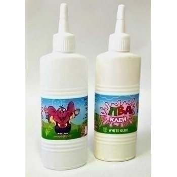 Клей ПВА 150 гр. в пласт. бут. с дозатором арт.150КВ-ЭЛ