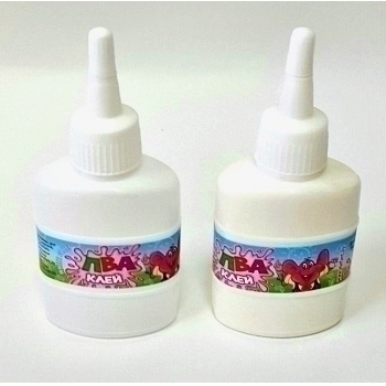 Клей ПВА 45 гр. в пласт. бут. с дозатором арт. 45КВ-ЭЛ