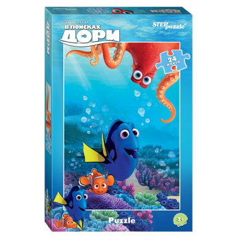 Пазл  24 эл. DISNEY maxi В поисках Дори, 345х500, 3+ арт.90028