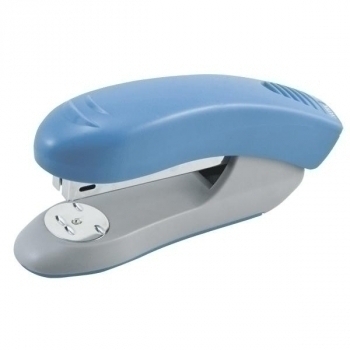 Степлер 24/6, 26/6 (20л) deVENTE Neon пластиковый, в картон. коробке, неоновый голубой, арт. 4142338