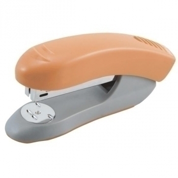 Степлер 24/6, 26/6 (20л) deVENTE Neon пластиковый, в картон. коробке, неоновый оранжевый, арт. 4142340