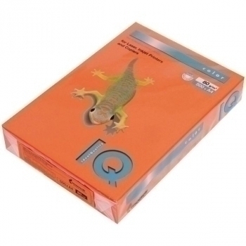 Бумага цв.офисная А4 500 л 80 г/м2 IQ Color intensive оранжевый арт.OR43