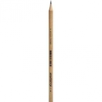 Карандаш Архитектор deVENTE М, шестигр., нат. цвет корпуса, заточенный, арт. 5032701