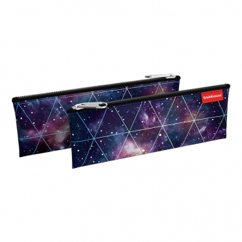 Пенал конверт ErichKrause® 220х90мм Blue Stardust арт.52490
