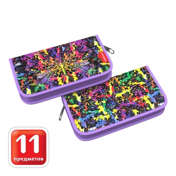 Пенал-книжка с наполнением ErichKrause® 110x205x25мм Butterfly арт.52528
