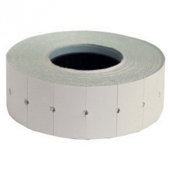 Этикет-лента 21*12 белая, 30 шт. спайка (1000 шт в 1 рулоне) арт.21*12 белая