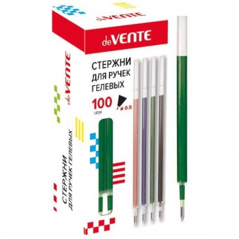 Стержень гелевый deVENTE 130мм/0.5мм  зеленый арт. 5053703
