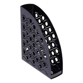 Лоток вертикальный ВЕГА 90 мм, черный арт.ЛТ570