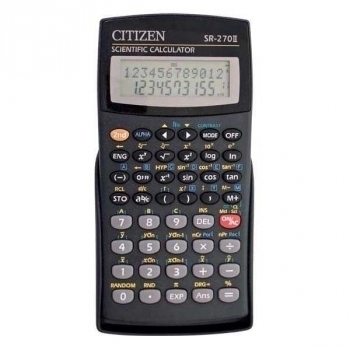 Калькулятор Citizen SR-270 N инж., 236 функций, 10+2 разр.,80х154х14 арт.SR-270N