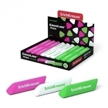Ластик ErichKrause Prism, ассорти арт.44479