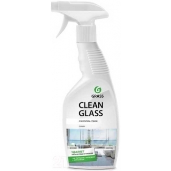 Средство для мытья окон  и стекла Grass CLEAN GLASS, 600 мл с триггером Голубая лагуна арт.125247