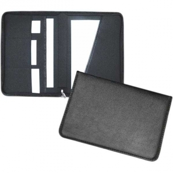 Папка д/документов Attomex  Vista искусственная кожа, отделение для бумаг, на молнии, черная арт.1040507