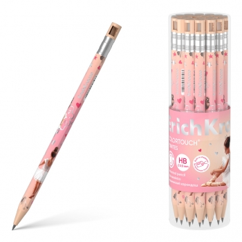 Карандаш механический ErichKrause ColorTouch® Pointes 2.0 мм, с точилкой, НВ (в тубусе по 24 шт.) арт.60753