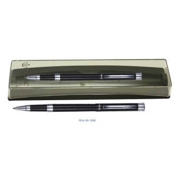 Ручка REGAL 68 роллер (серия Lane) в футляре, черный корпус арт.PB10-68-200R