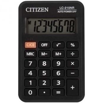 Калькулятор Citizen LC-210NR 8 разр., 98*64*12 (карманный) арт.LC-210NR