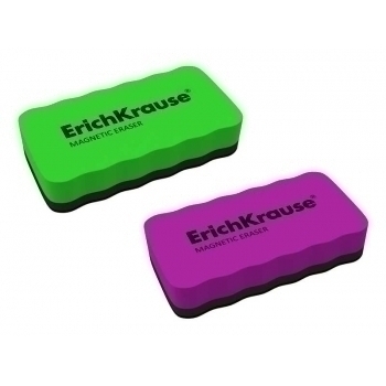 Стирательная губка для офисных досок 107*57 мм ErichKrause, с магнитом арт.44807