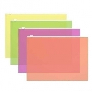 Папка на молнии В5 ErichKrause Fizzy Neon арт.47073