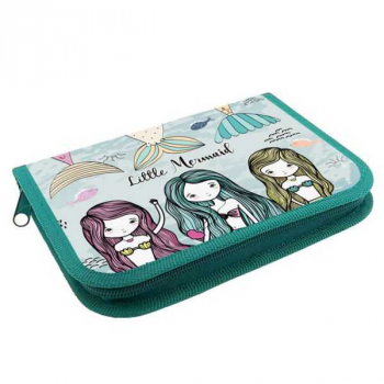 Пенал л/т 1-отделен. большой 190*130 арт.ПКК 04-5 Три русалочки