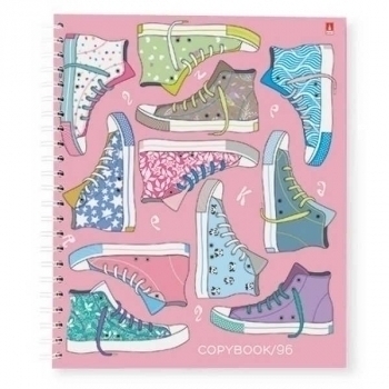 Тетрадь 96л в кл. Альт КЕДЫ на СПИРАЛИ арт.7-96-160