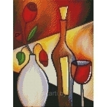 Алмазная мозаика 30*40см Натюрморт абстракция арт.34VD37