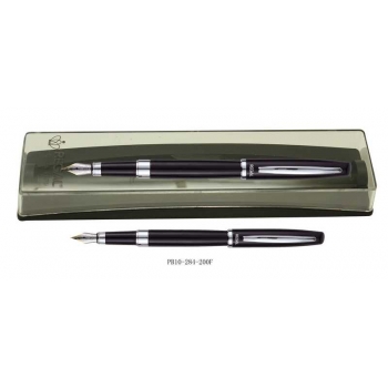 Ручка REGAL 284 перьевая (серия Hyde) в футляре, черный корпус арт.PB10-284-200F