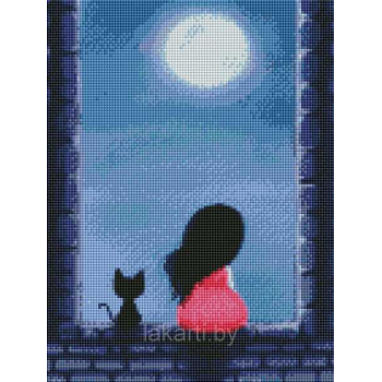 Алмазная мозаика 30*40см Друзья арт.34VD51