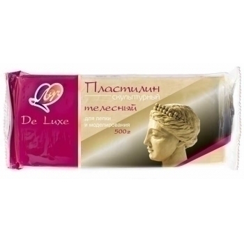 Пластилин скульптурный ТЕЛЕСНЫЙ, 500г арт.29С 1697-08