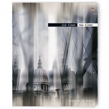 Тетрадь 96л в клетку Альт Призма времени, ассорти 5 видов арт.7-96-978