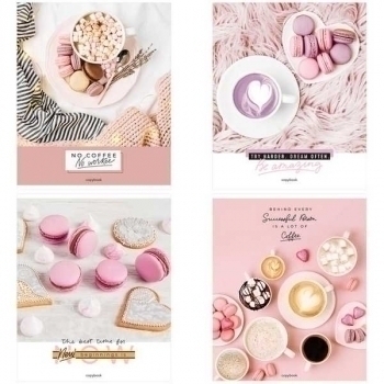 Тетрадь 96л в клетку ArtSpace Стиль. Coffee for dreams арт.Т96к_29845