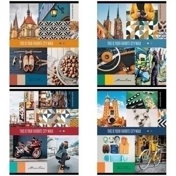 Тетрадь 96л в клетку ArtSpace Путешествия. Воплощай мечты арт.Т96к_29839