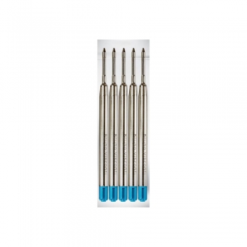 Стержень шариковый Bruno Visconti Milano, Verona, Sienna,Bergamo, Portofino, San remo 99 мм/1 мм синий арт.23-0037