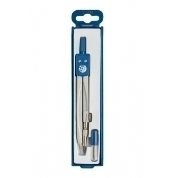 Готовальня (02 пр.) (циркуль, грифель) в пласт.футляре с прозр. крышкой арт.НЧ2-40-30