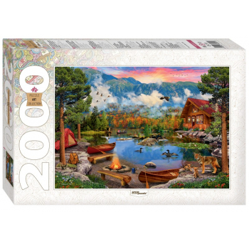 Пазл 2000 эл. Art collection Горное озеро, 680х960, 8+ арт.84041
