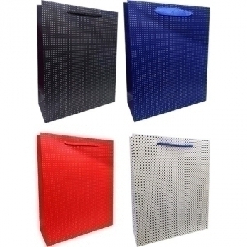 Пакет подарочный 26x32x10 см бумажный deVENTE Classic, с конгревом, 210 г/м2, арт. 9041017