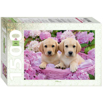 Пазл 1500 эл. Animal Collection Щенята, 580х850, 8+ арт.83069