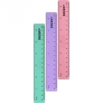 Линейка 16 см deVENTE Pastel пластиковая, пастельные цвета ассорти, арт. 5091031