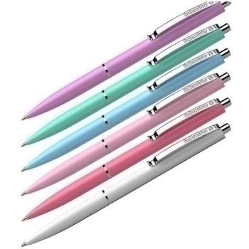 Ручка шариковая автоматическая Schneider K15, 1,0мм, синяя, корпус пастель ассорти арт.130840