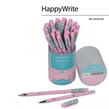 Ручка шариковая Bruno Visconti HappyWrite. Мои сладости. Капкейки, 0,5мм, синяя арт.20-0215/50
