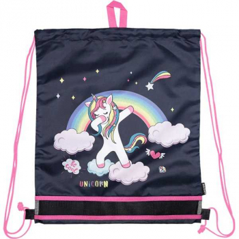 Мешок для обуви deVENTE 1-отделение 40х47 см, Magic Unicorn водоотталкивающ.ткань,верев. завязка, арт.7040103