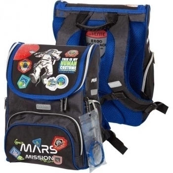 Ранец школьный deVENTE Mini. Mars Mission 35х26х20, 1 отделение, 1 передний карман, 2 боковых кармана, арт. 7030108