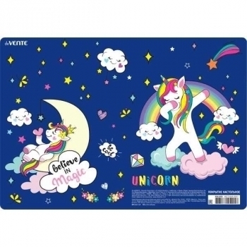 Коврик на стол А4  330*230 мм deVENTE Magic Unicorn, 600 мкм арт. 8061115