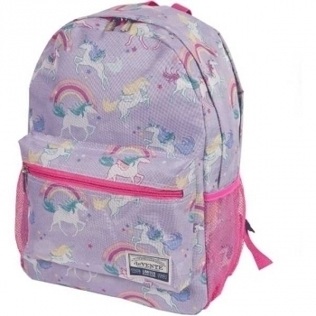 Рюкзак школьный deVENTE Ergo.Rainbow and Unicorns38х30х14, отделение, 1 передний карман, 2 бок. кармана арт. 7033139