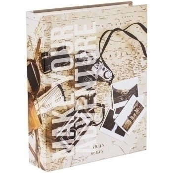 Фотоальбом 18х23см, 200 фото 10х15см, ArtSpace Adventure, ПП карман, переплет-термосварка  арт. PA_22318