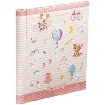 Фотоальбом 23х28см, 10 магнитных листов 23х28см , ArtSpace My Little Princess, переплет-внутр.спираль  арт. PA_22286