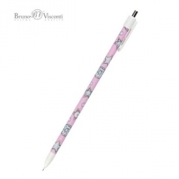 Карандаш автоматический 0.5мм Bruno Visconti MagicGraphix. Сладкое настроение. Звездочки арт.21-0044/12