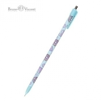Карандаш автоматический 0.5мм Bruno Visconti MagicGraphix. Сладкое настроение. Сердечки арт.21-0044/11